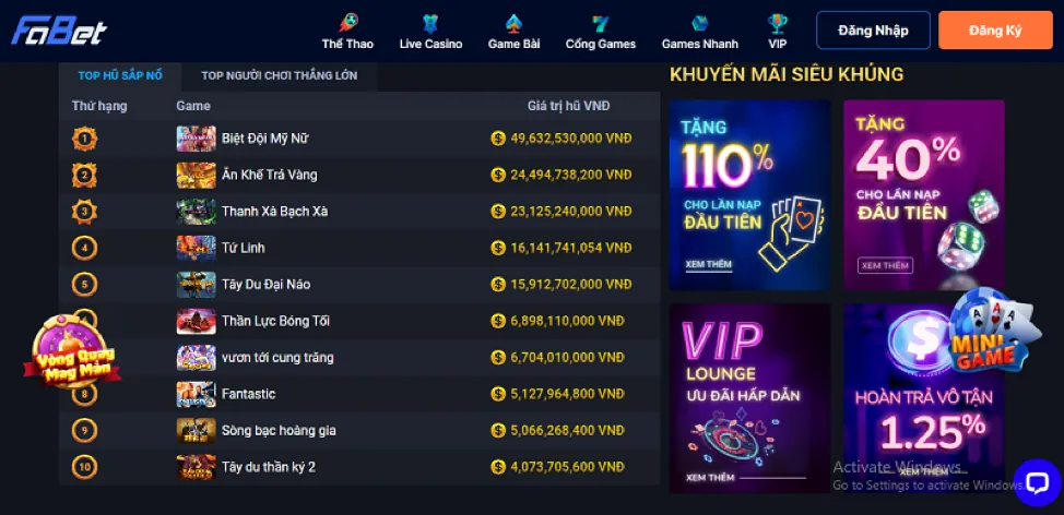 Khuyến Mãi Hấp Dẫn Game Bắn Cá BI88